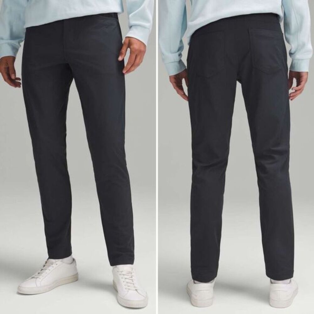 Lululemon ABC Pant Slim Warpstreme in Obsidian Size 32